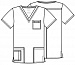Блуза мужская 4725 (L/ROYW)