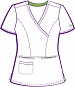 Блуза женская 19022 (XS/016-RED)