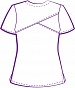 Блуза женская 19021 (XXS/011 WHITE)
